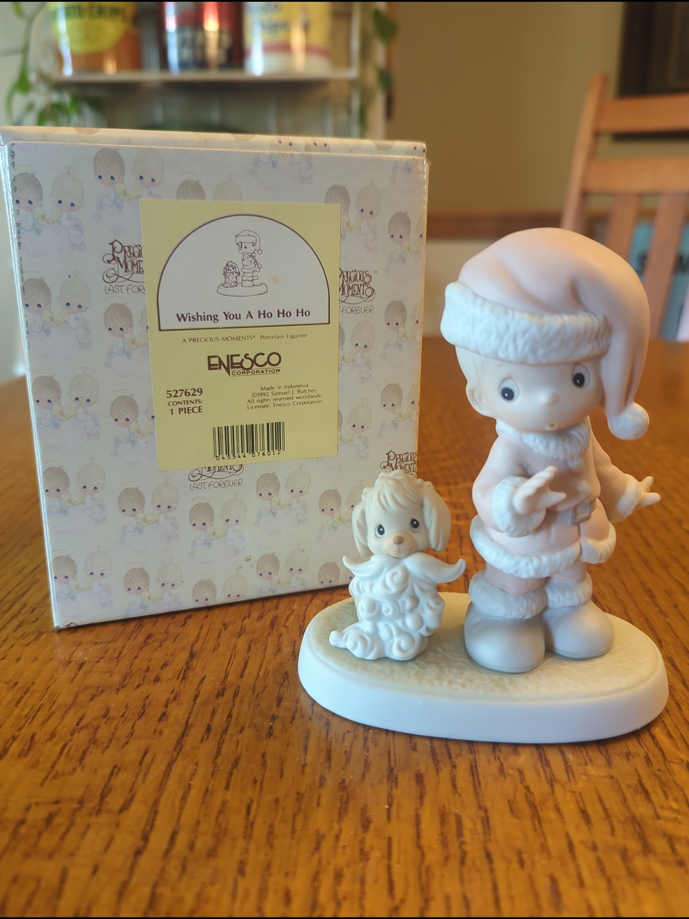 Precious Moments / Enesco │Wishing You A Ho Ho Ho Christmas │1992│ 527629